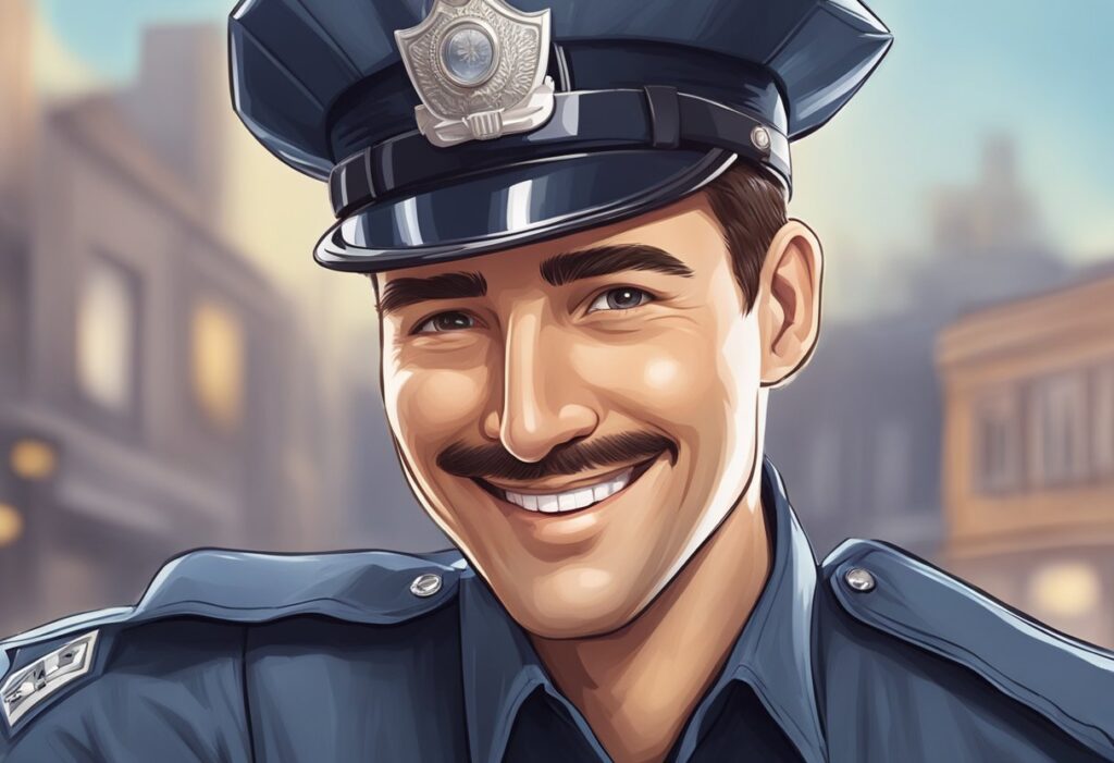 policeman face