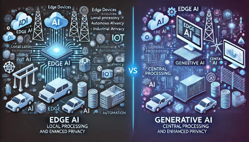 Edge AI vs. Generative AI