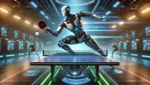 AI Robot DeepMind Table Tennis