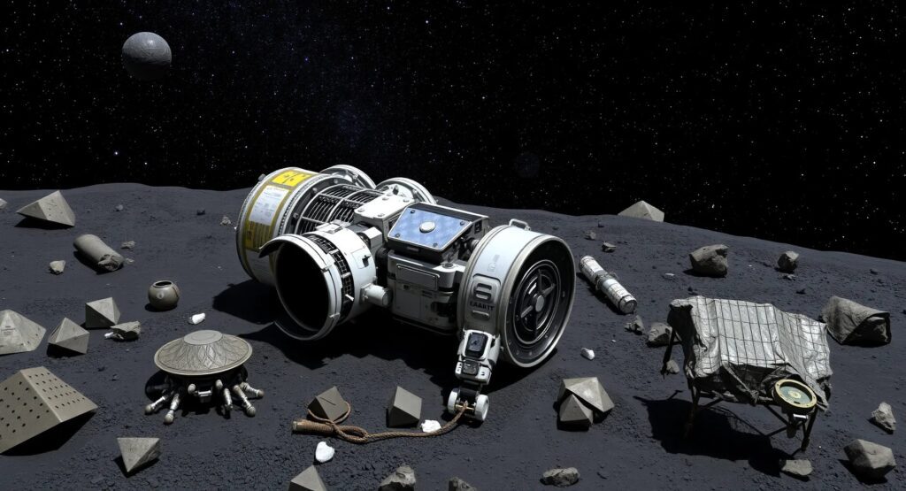 Robot to Remove Space Junk and Protect Satellites