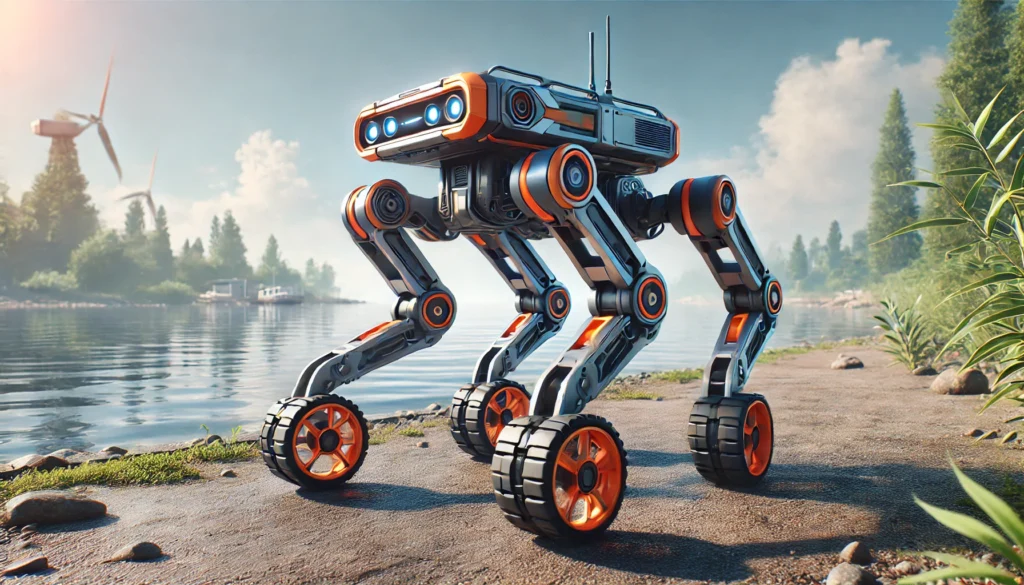 Four-Wheeled Robots