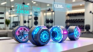 AI dumbbells, smart fitness