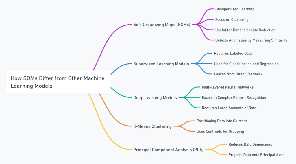 SOMs Differ from Other Machine Learning Models