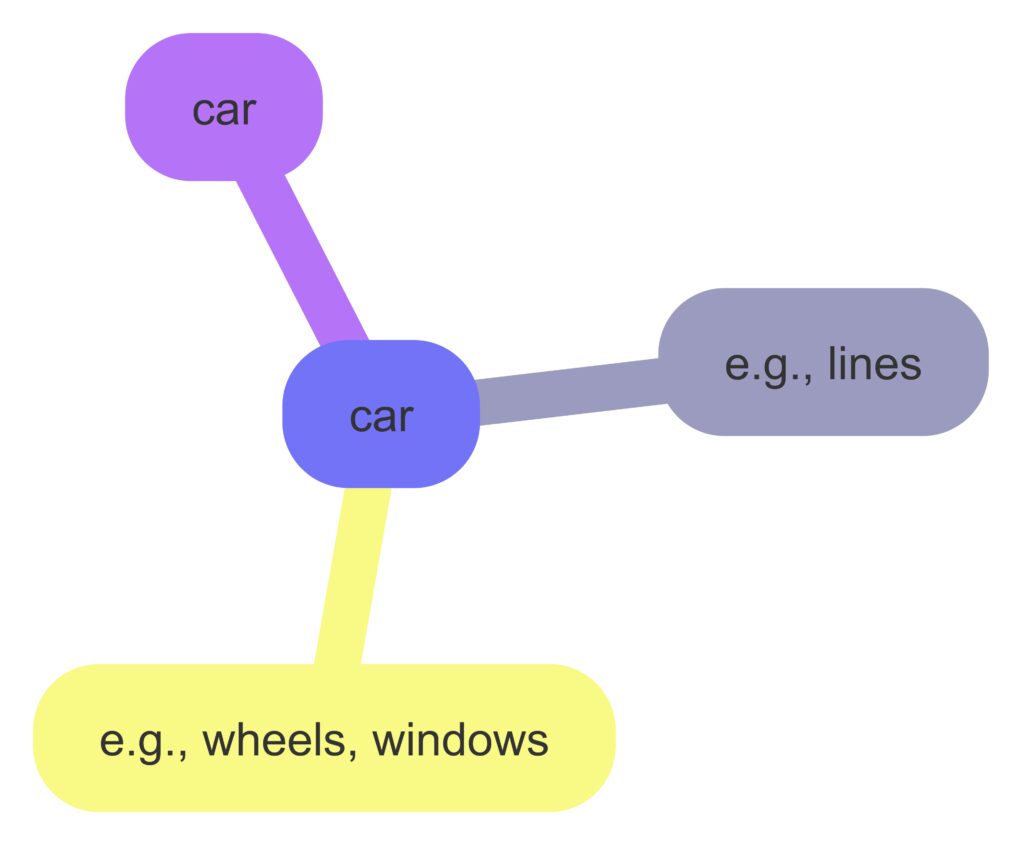 Hierarchical structure of CNNs processing an image,