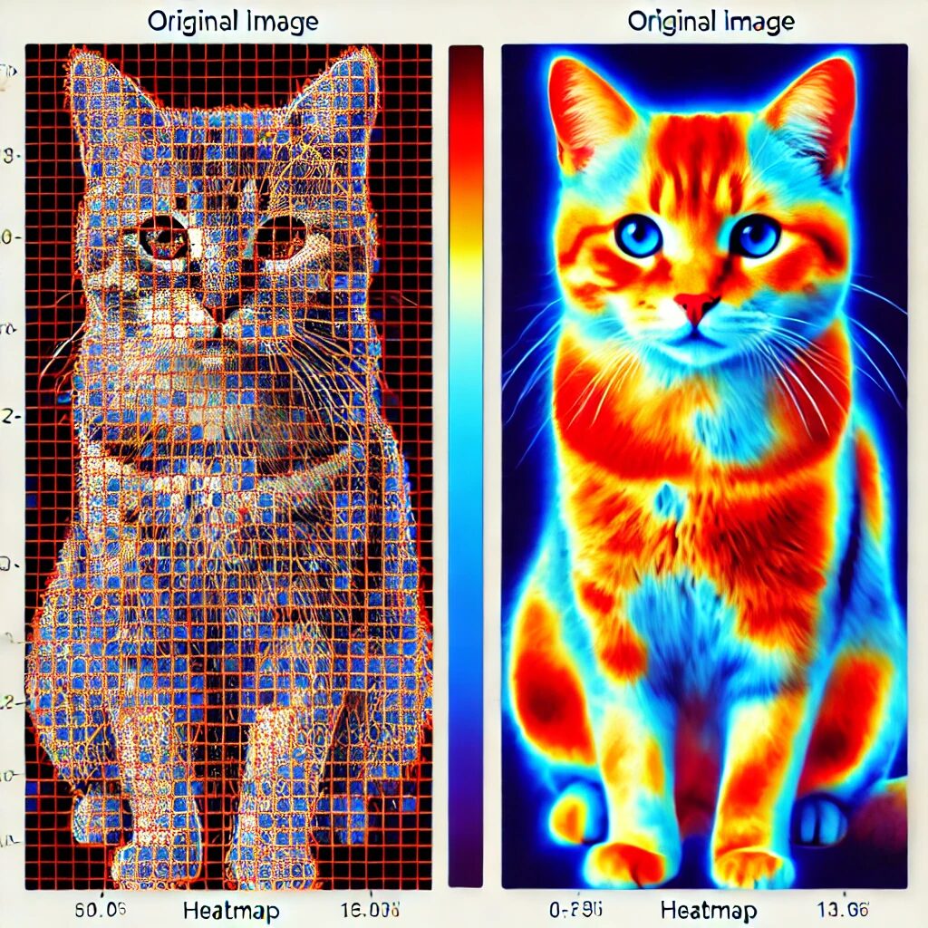 Saliency maps show which parts of an image influence a CNN's classification decision.