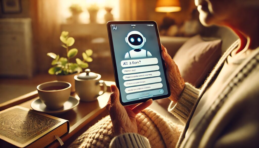 AI Chat for Elderly : Supporting Independence